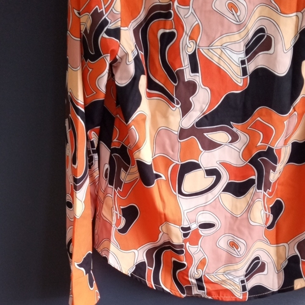 Stylish Abstract Print Women's Top - Picture 7 of 8